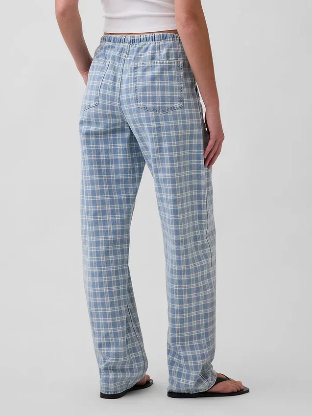 Yüksek Bel Easy Barrel Jean'ler