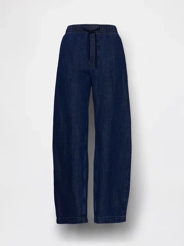Yüksek Bel Easy Barrel Jean'ler