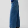 Yüksek Bel, Geniş Paça, Ayak Bileği Uzunluğunda Jean