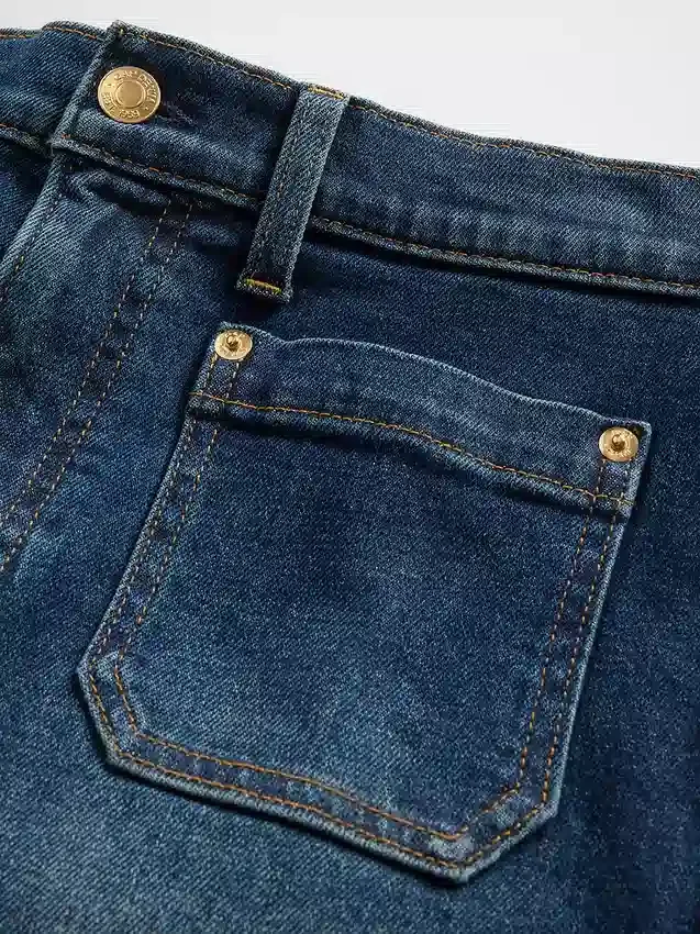 Yüksek Bel, Geniş Paça Jean'ler