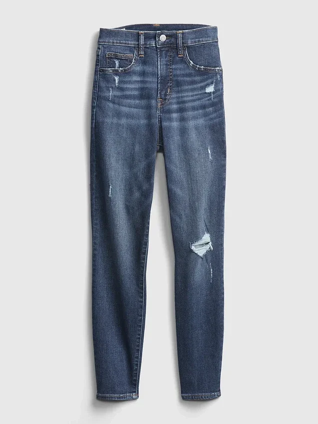Yüksek Bel Gerçek Skinny Jean'ler