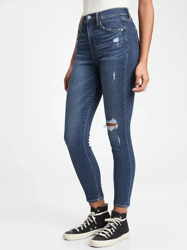 Yüksek Bel Gerçek Skinny Jean'ler
