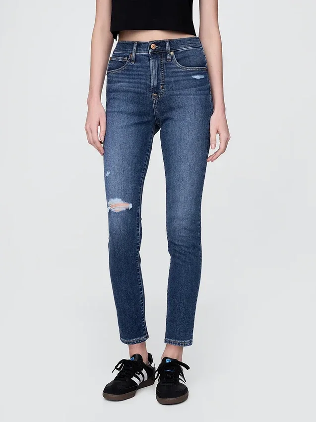 Yüksek Bel Gerçek Skinny Jean'ler