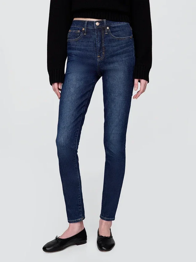 Yüksek Bel Gerçek Skinny Jean'ler