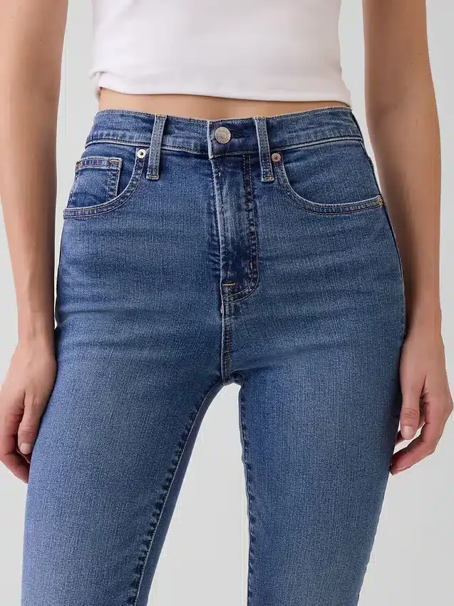 Yüksek Bel Gerçek Skinny Jean'ler