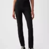 Yüksek Bel Çift Örme Skinny Pantolonlar