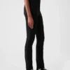 Yüksek Bel Çift Örme Skinny Pantolonlar