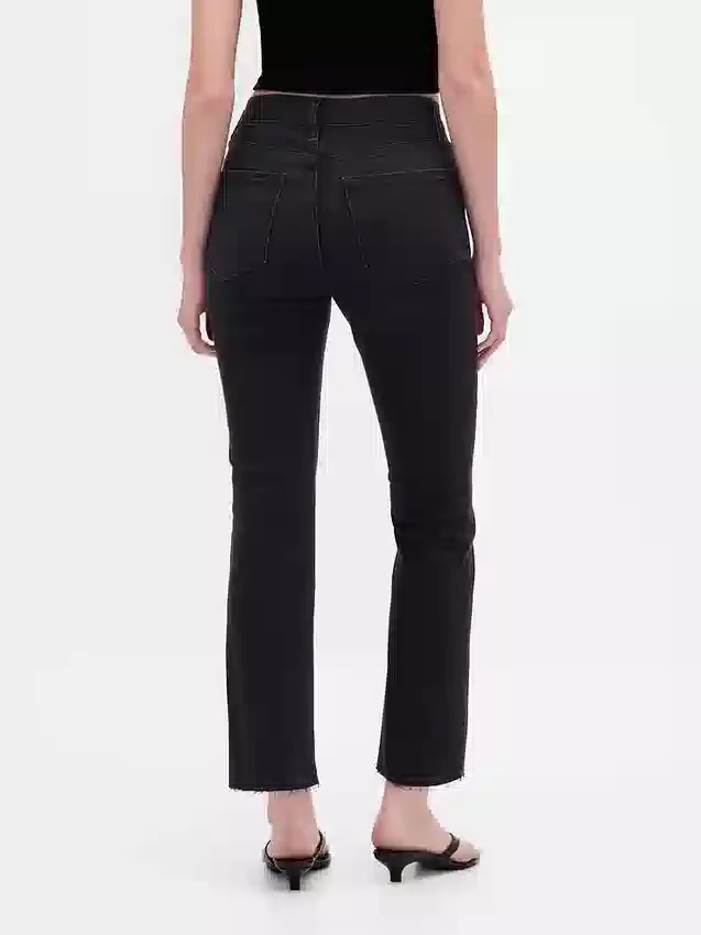 Yüksek Bel Kick Flare Jean'ler