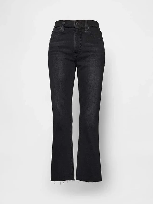Yüksek Bel Kick Flare Jean'ler
