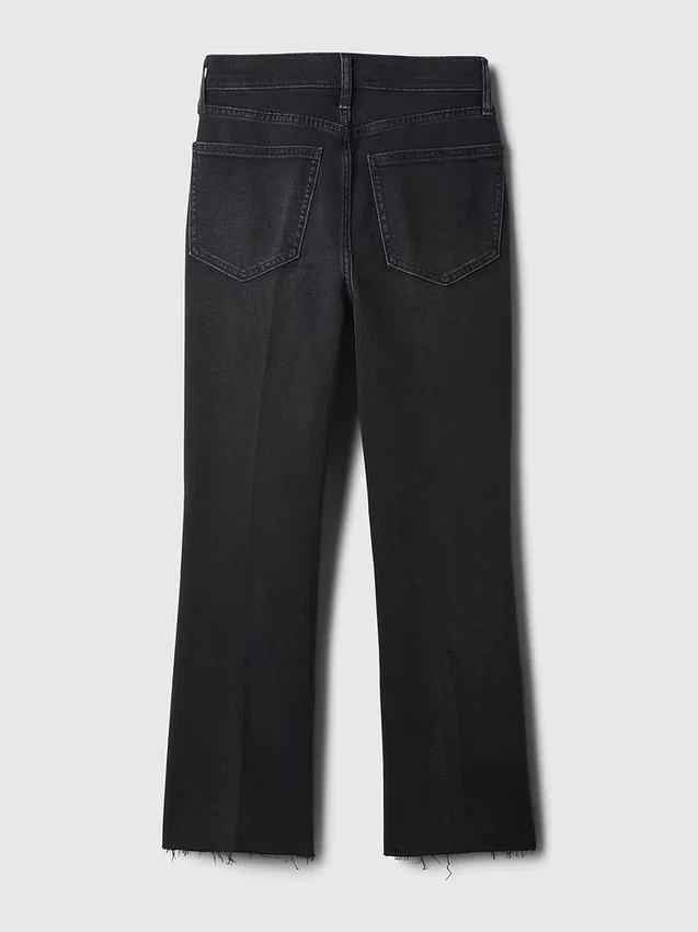 Yüksek Bel Kick Flare Jean'ler