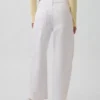 Yüksek Bel Kısaltılmış Geniş Paça Jean'ler