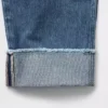 Yüksek Bel Manşetli Barrel Jean'ler