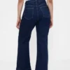 Yüksek Bel Rahat Flare Jean'ler