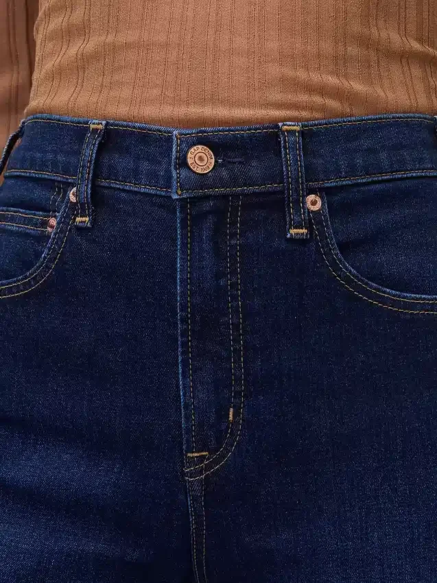 Yüksek Bel Rahat Flare Jean'ler