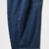 Yüksek Bel Örme At Nalı Kesim Jean'ler