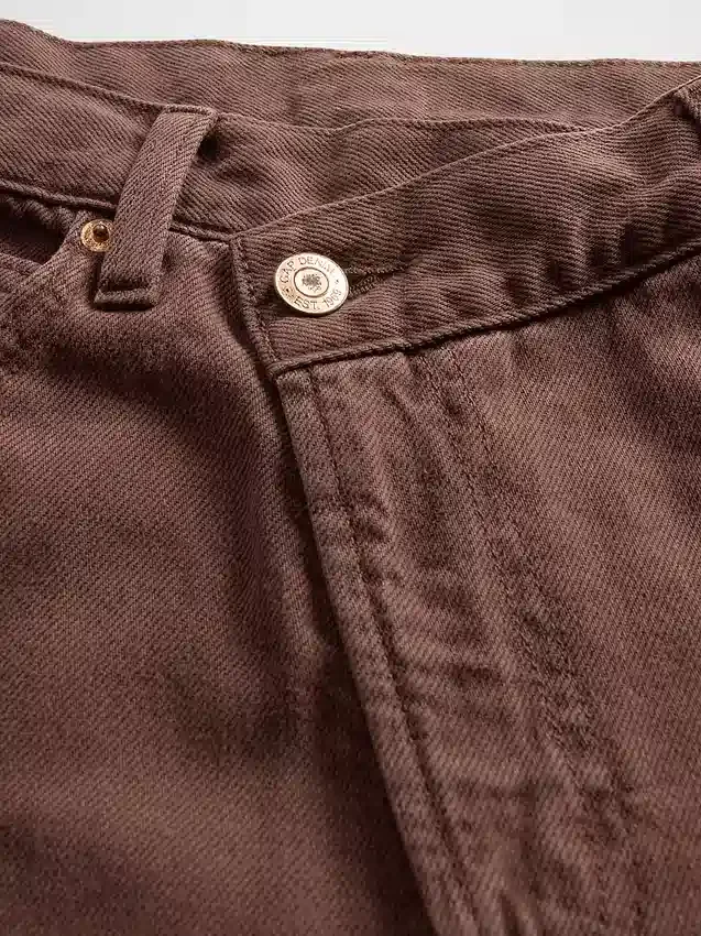 Yüksek Bel, Ultra Yumuşak, Çapraz Kesim Barrel Jean'ler
