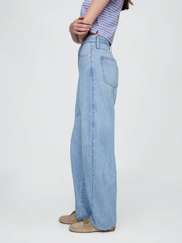 Yüksek Bel, Ultra Yumuşak Barrel Jean'ler