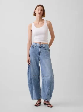 Yüksek Bel Ultrasoft Horseshoe Jean'ler