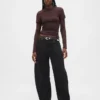 Yüksek Bel Ultrasoft Horseshoe Jean'ler