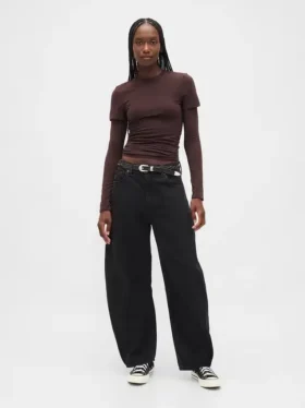 Yüksek Bel Ultrasoft Horseshoe Jean'ler