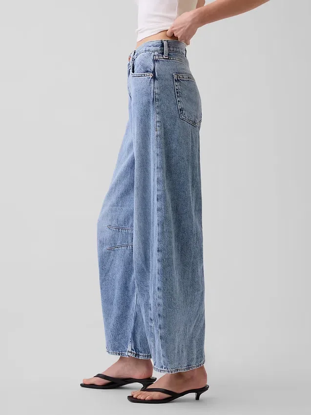Yüksek Bel Ultrasoft Horseshoe Jean'ler