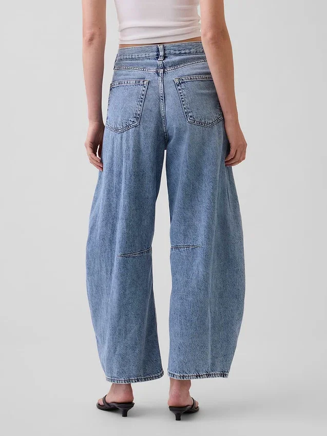 Yüksek Bel Ultrasoft Horseshoe Jean'ler