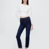 Yüksek Bel Vintage Slim Jean'ler