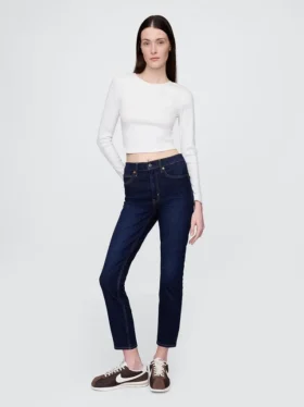 Yüksek Bel Vintage Slim Jean'ler