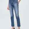 Yüksek Bel Vintage Slim Jean'ler