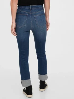 Yüksek Bel Vintage Slim Jean’ler