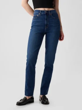 Yüksek Bel Vintage Slim Jean’ler