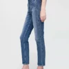 Yüksek Bel Vintage Slim Jean'ler