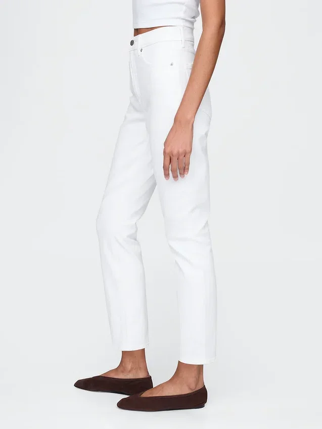 Yüksek Bel Vintage Slim Jean'ler