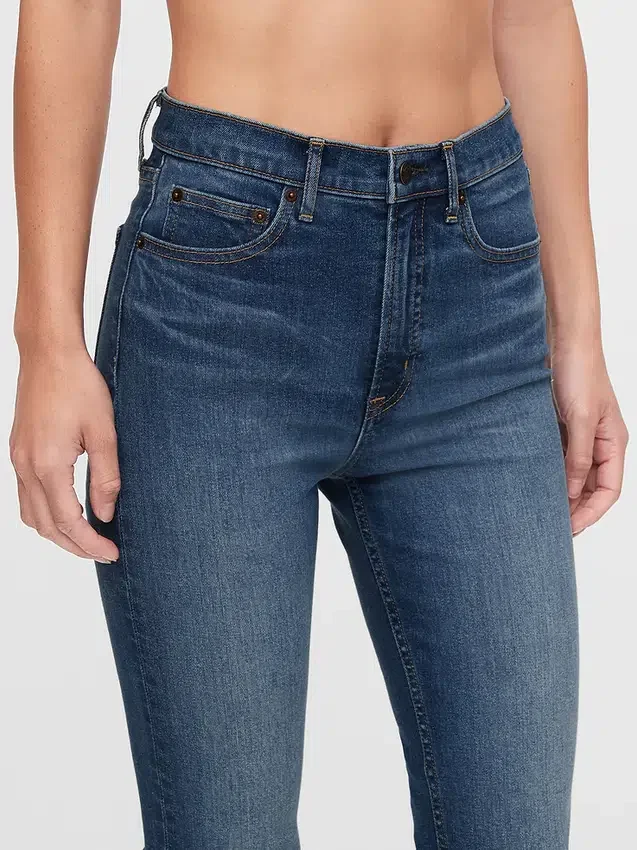Yüksek Bel Vintage Slim Jean'ler