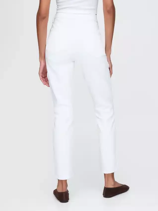 Yüksek Bel Vintage Slim Jean'ler
