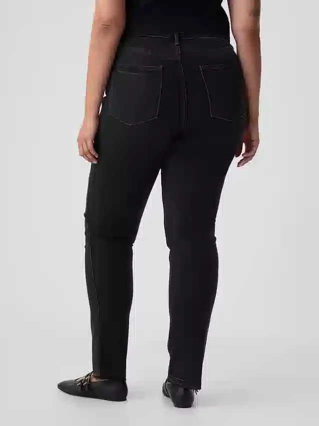 Yüksek Bel Vintage Slim Jean'ler