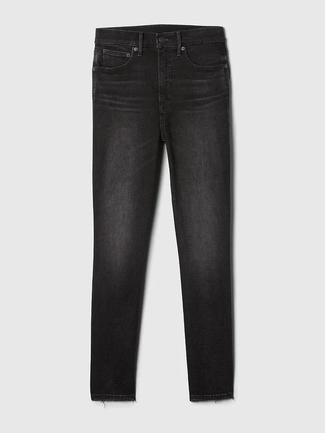 Yüksek Bel Vintage Slim Jean'ler