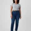 Yüksek Bel Vintage Slim Jean'ler