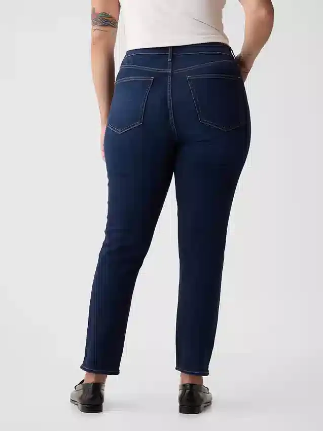 Yüksek Bel Vintage Slim Jean'ler