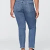 Yüksek Bel Vintage Slim Jean'ler