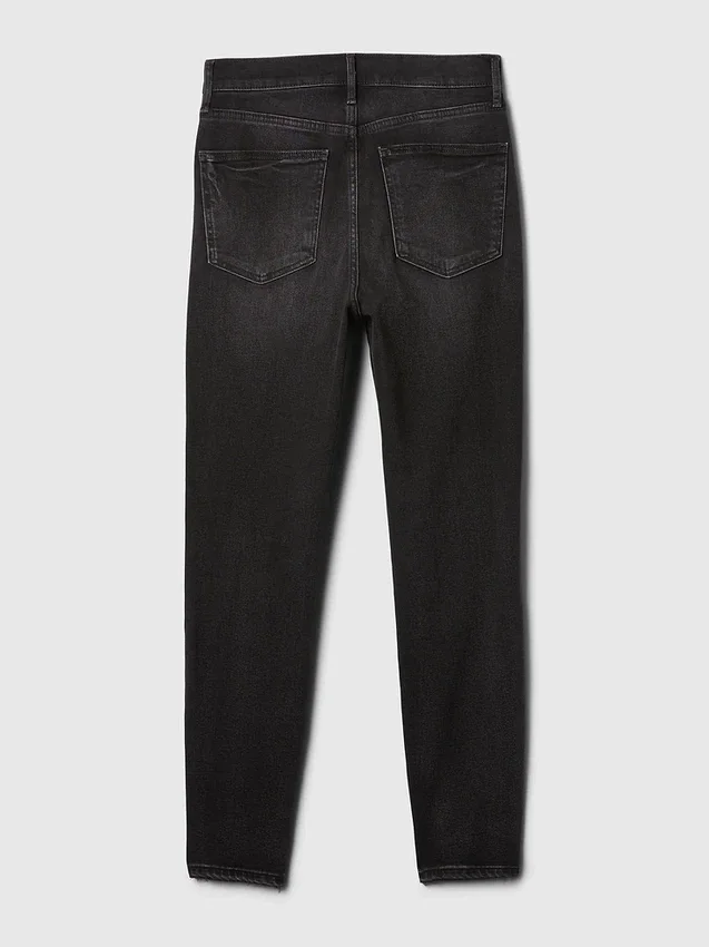 Yüksek Bel Vintage Slim Jean'ler