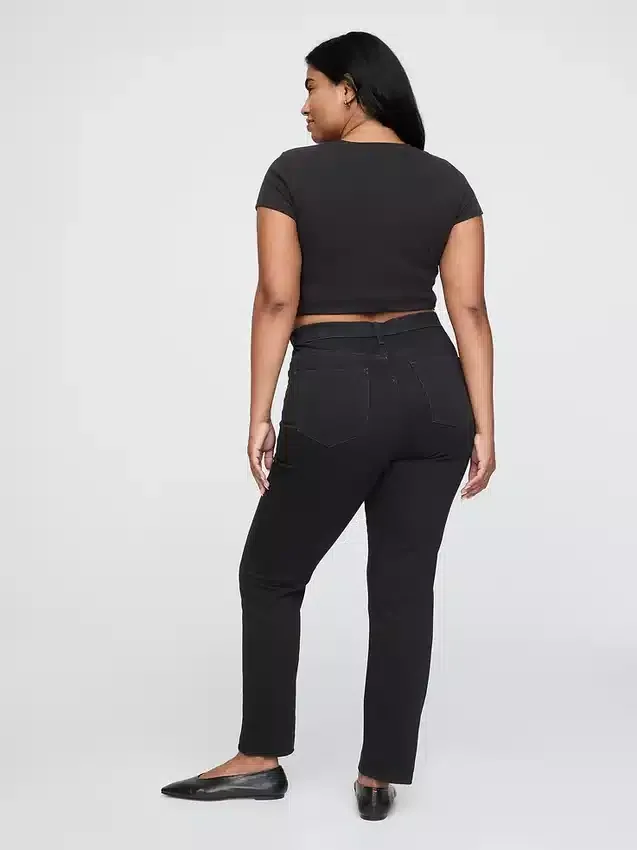Yüksek Bel Vintage Slim Jean'ler