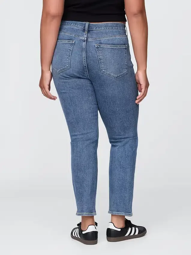 Yüksek Bel Vintage Slim Jean'ler