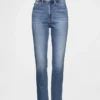 Yüksek Bel Vintage Slim Jean'ler