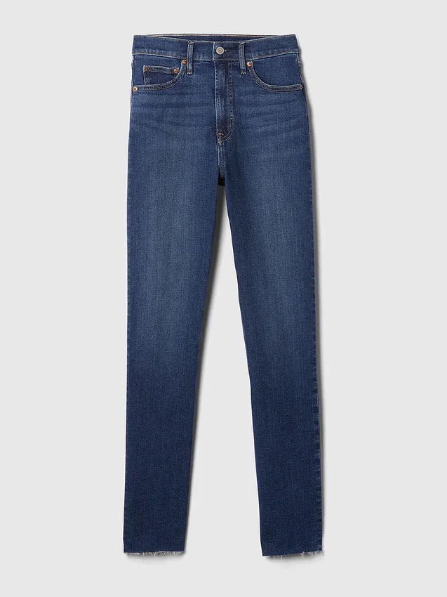 Yüksek Bel Vintage Slim Jean'ler