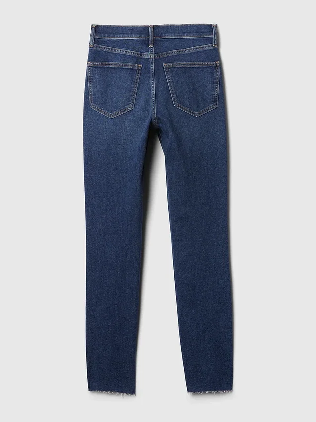 Yüksek Bel Vintage Slim Jean'ler