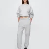 Yüksek Bel Vintagesoft Rahat Jogger Pantolon