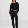 Yüksek Bel Vintagesoft Rahat Jogger Pantolon