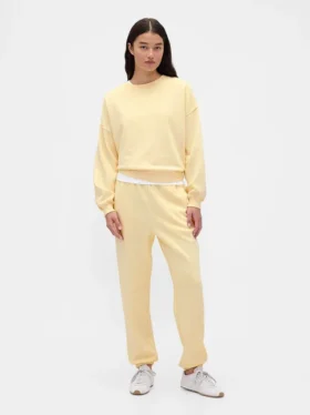 Yüksek Bel Vintagesoft Rahat Jogger Pantolon
