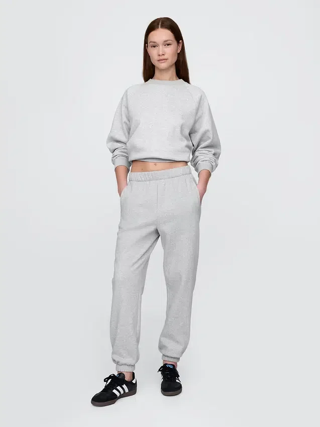 Yüksek Bel Vintagesoft Rahat Jogger Pantolon